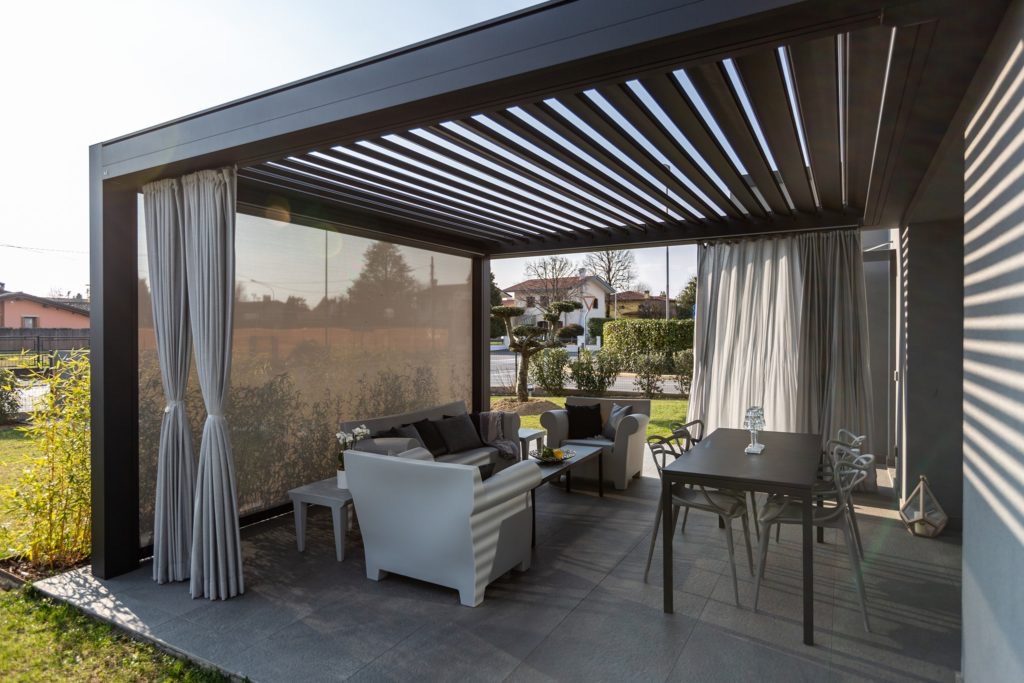 Pergola bilah aluminium Kedry Skylife